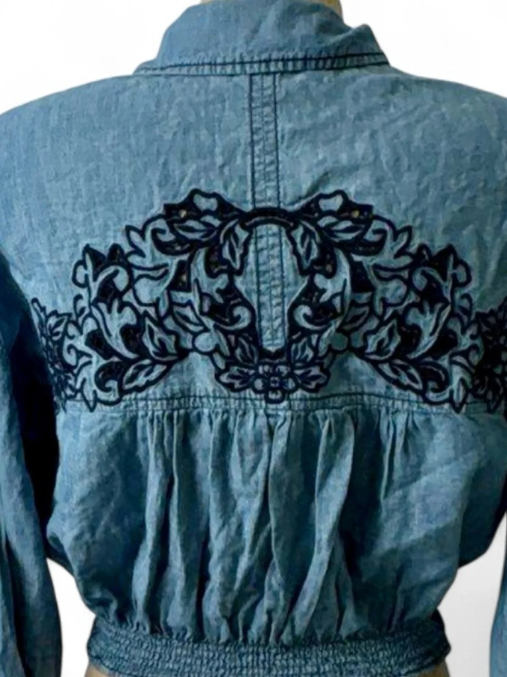 Free People button 38”